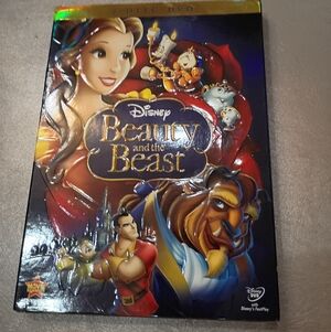 ✨ NEW SEALED ✨ Disney Beauty and the Beast DVD w/ Slipcover 💛📀